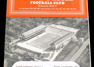 Millwall FC v Arsenal 27.12.1954