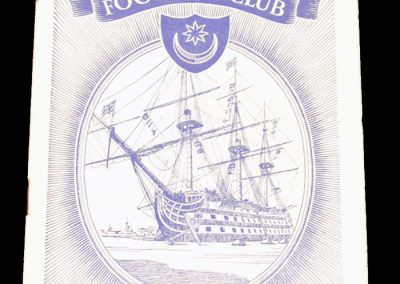 Portsmouth FC v Arsenal 26.02.1955