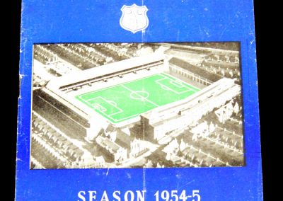 Everton v Arsenal 25.08.1954