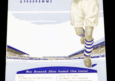 West Bromwich Albion v Arsenal 28.08.1954