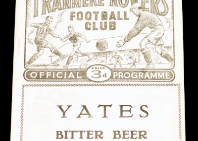 Tranmere Rovers v Middlesbrough 13.09.1961