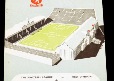 Aston Villa v Arsenal 23.10.1954