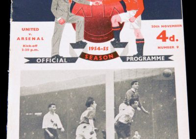 Manchester United v Arsenal 20.11.1954