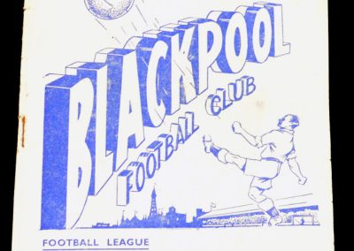 Blackpool v Arsenal 04.12.1954 | FA Cup 4th Round