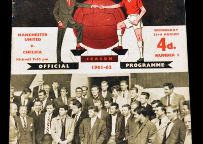 Chelsea v Manchester United 23.08.1961
