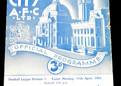 Cardiff City v Arsenal 11.04.1955