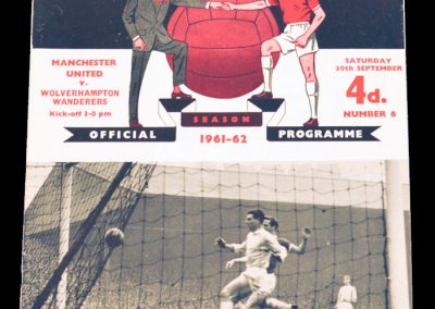 Wolverhampton Wanderers v Manchester United 30.09.1961