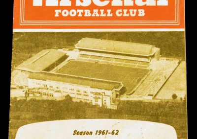 Arsenal v Manchester United 21.10.1961