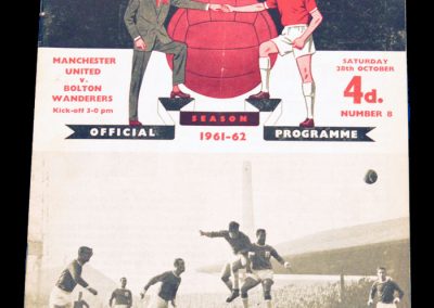 Bolton Wanderers v Manchester United 28.10.1961