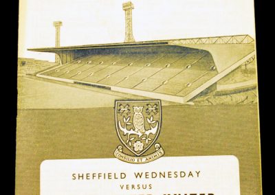 Sheffield Wednesday v Manchester United 04.11.1961