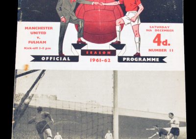 Fulham v Manchester United 09.12.1961