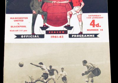 Blackpool v Manchester United 13.01.1962