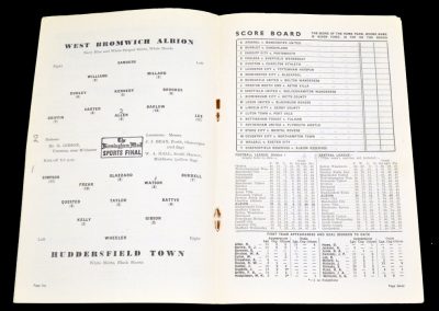 Huddersfield Town v West Bromwich Albion 23.04.1955