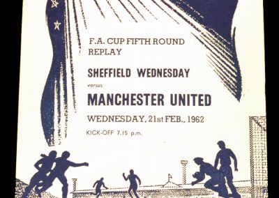 Sheffield Wednesday v Manchester United 21.02.1962 | FA Cup 5th Round Replay