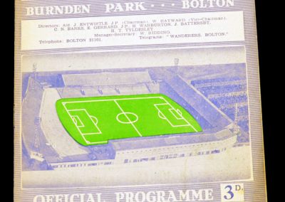 Bolton Wanderers v Manchester United 17.03.1962