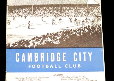 Cambridge City v Kettering 22.02.1964