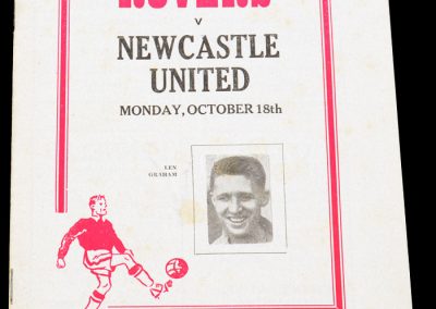 Doncaster Rovers v Newcastle United 18.10.1954