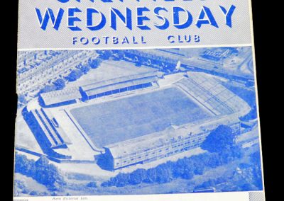 Sheffield Wednesday v Newcastle United 04.12.1954