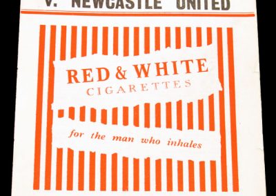 Charlton Athletic v Newcastle United 02.04.1955