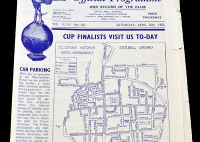 Tottenham Hotspur v Newcastle United 30.04.1955