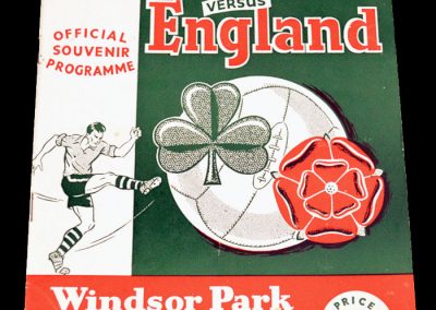 Ireland v England 02.10.1954