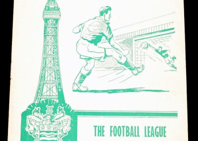 English League v Irish League 12.10.1960