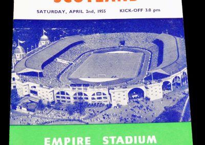 England v Scotland 02.04.1955
