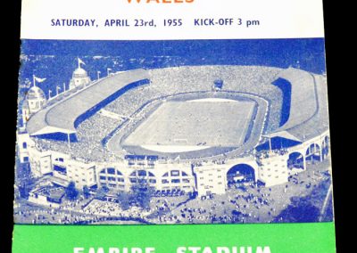 England v Wales 23.04.1955 | Schools International