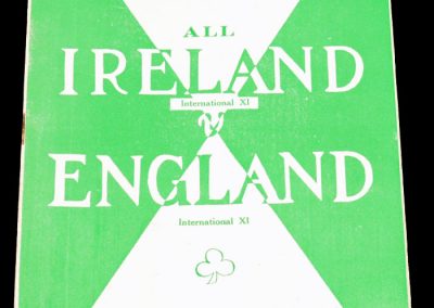 Ireland v England 09.05.1955