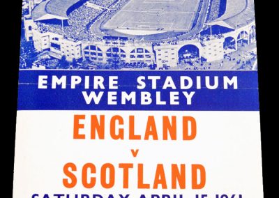 England v Scotland 15.04.1961