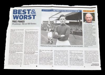 Mike Pinner Article