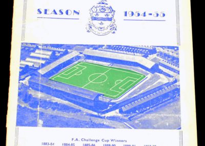 Blackburn Rovers v West Ham United 23.08.1954