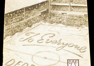 Derby County v West Ham United 27.02.1954