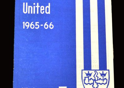 Middlesbrough v Colchester 22.09.1965 - League Cup Round 2