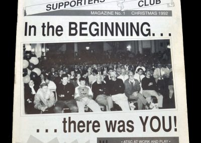 Aldershot Fanzine Christmas 1992