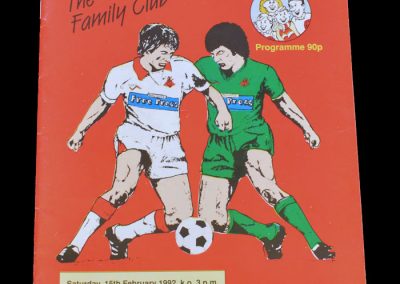Aldershot v Doncaster 15.02.1992