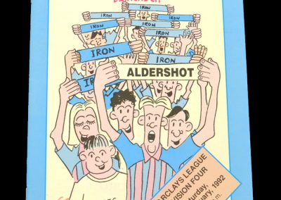 Aldershot v Scunthorpe 29.02.1992