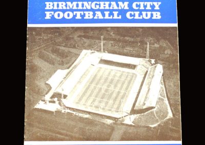Man City v Birmingham 04.12.1965