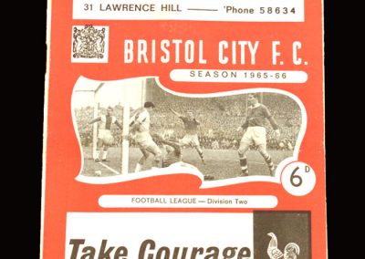 Man City v Bristol City 05.02.1966