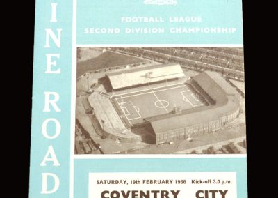 Man City v Coventry 19.02.1966