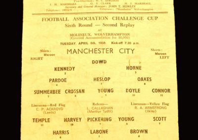 Man City v Everton 05.04.1966 - FA Cup 6th Round 2nd Replay