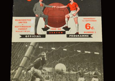 Man Utd v Notts Forest 01.09.1965