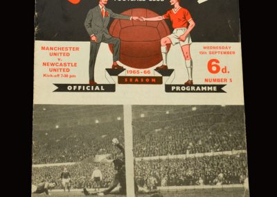Man Utd v Newcastle 15.09.1965