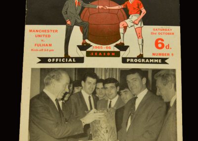 Man Utd v Fulham 23.10.1965