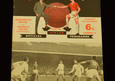 Man Utd v Sheff Utd 20.11.1965