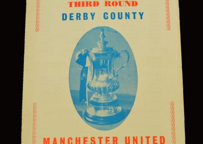 Man Utd v Derby 22.01.1966 - FA Cup 3rd Round (pirate)