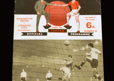 Man Utd v Leicester 09.04.1966