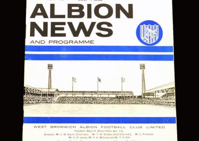 Man Utd v West Brom 04.05.1966