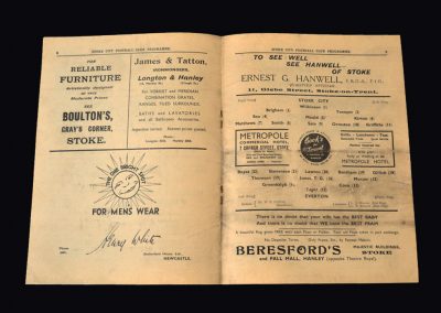 Everton v Stoke 26.11.1938