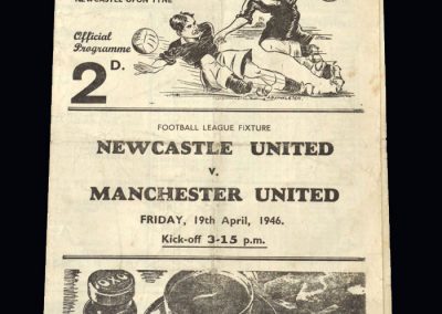 Man Utd v Newcastle 19.04.1946